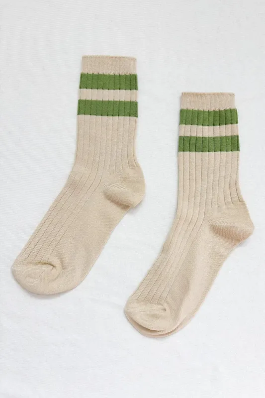 Her Varsity Socks sold by Hills Dry Goods