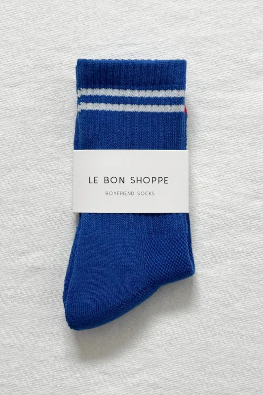 Boyfriend Socks made by Le Bon Shoppe