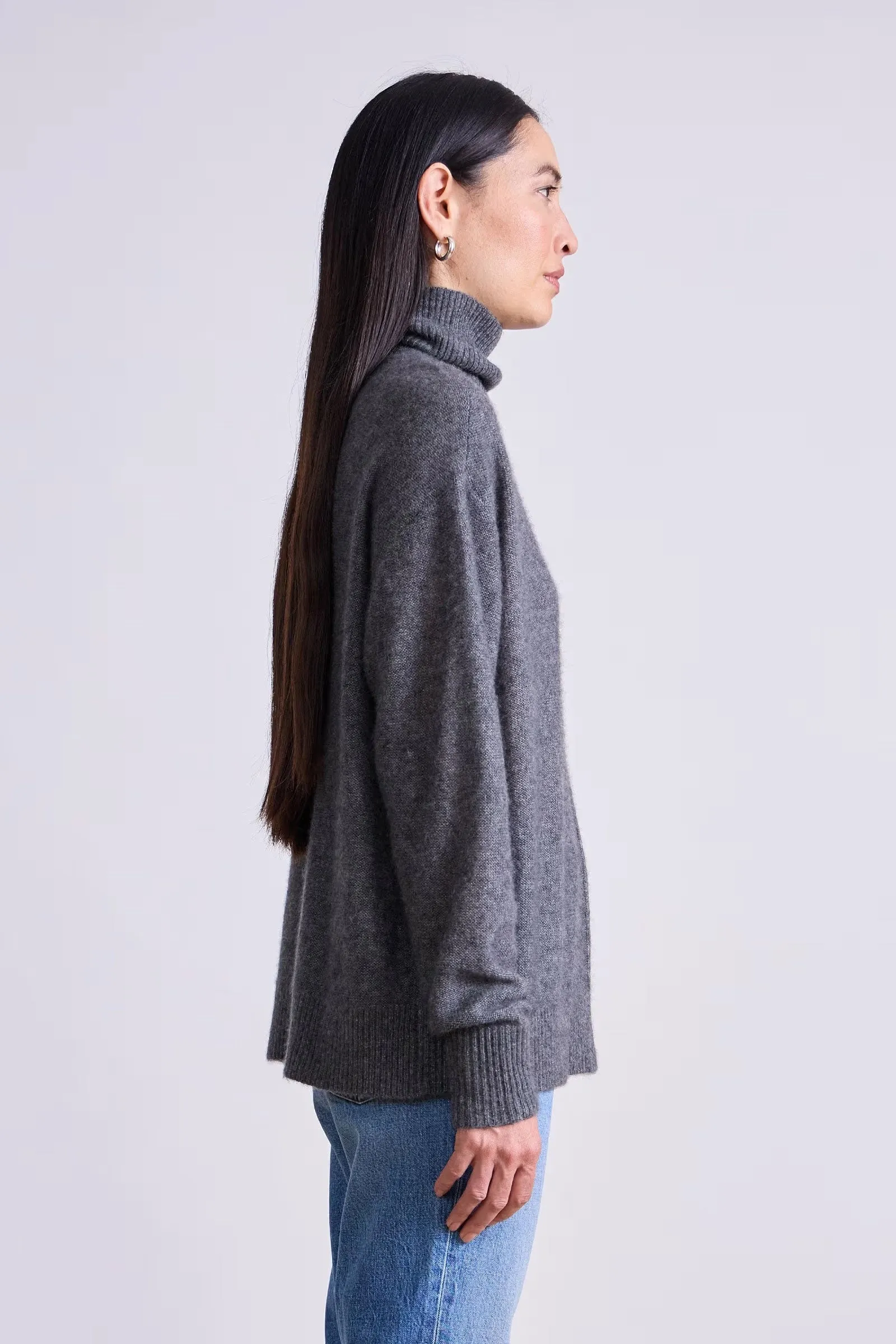 Softest Tissue Weight Turtleneck sold by Hills Dry Goods product image thumbnail 2