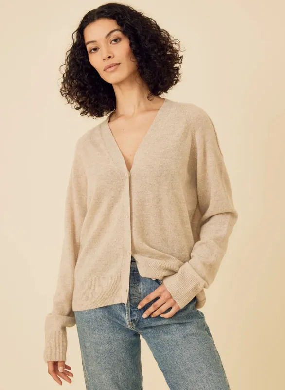 Sloane Cashmere Cardigan sold by Hills Dry Goods