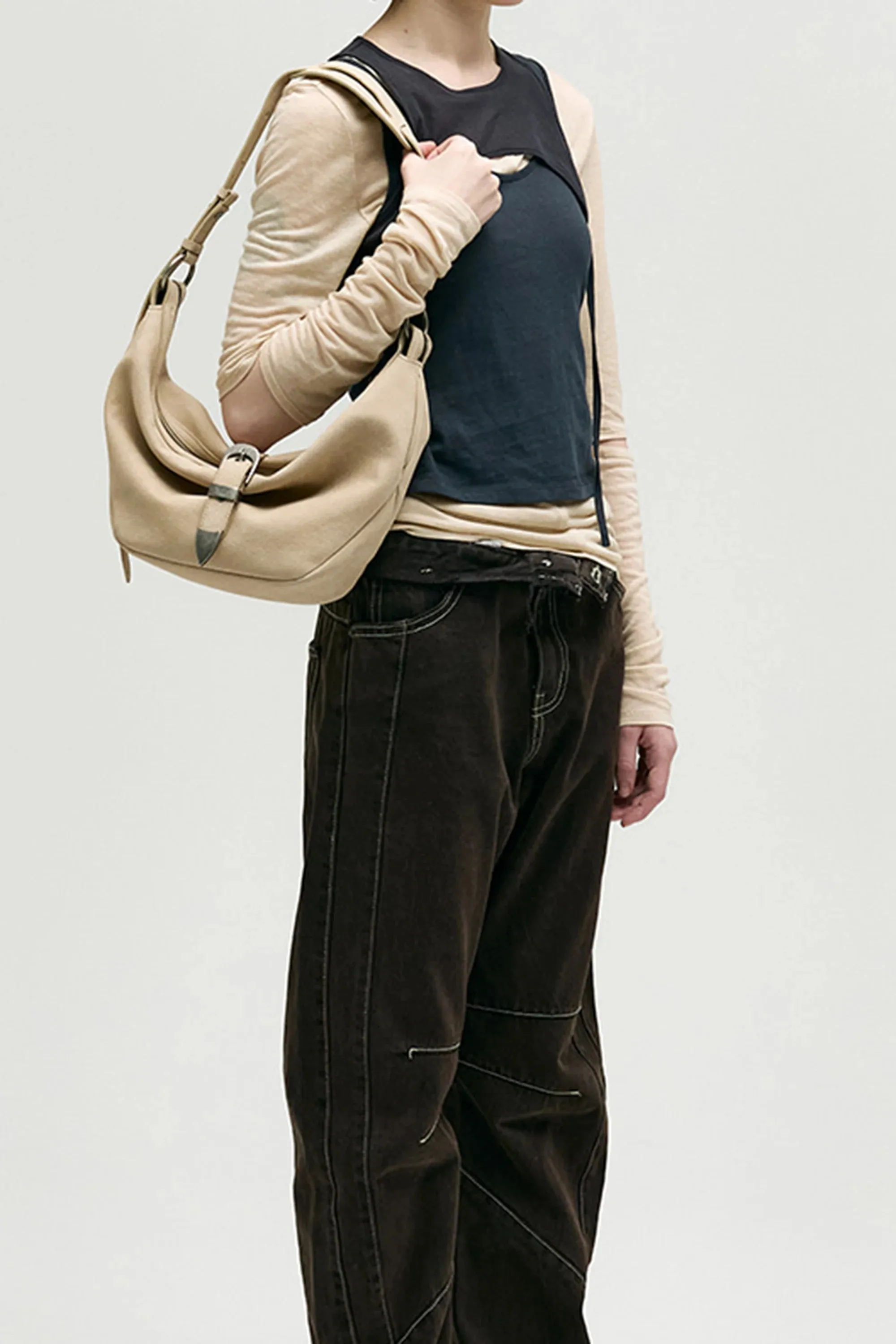 Belted Hobo Medium Bag sold by Hills Dry Goods product image thumbnail 5