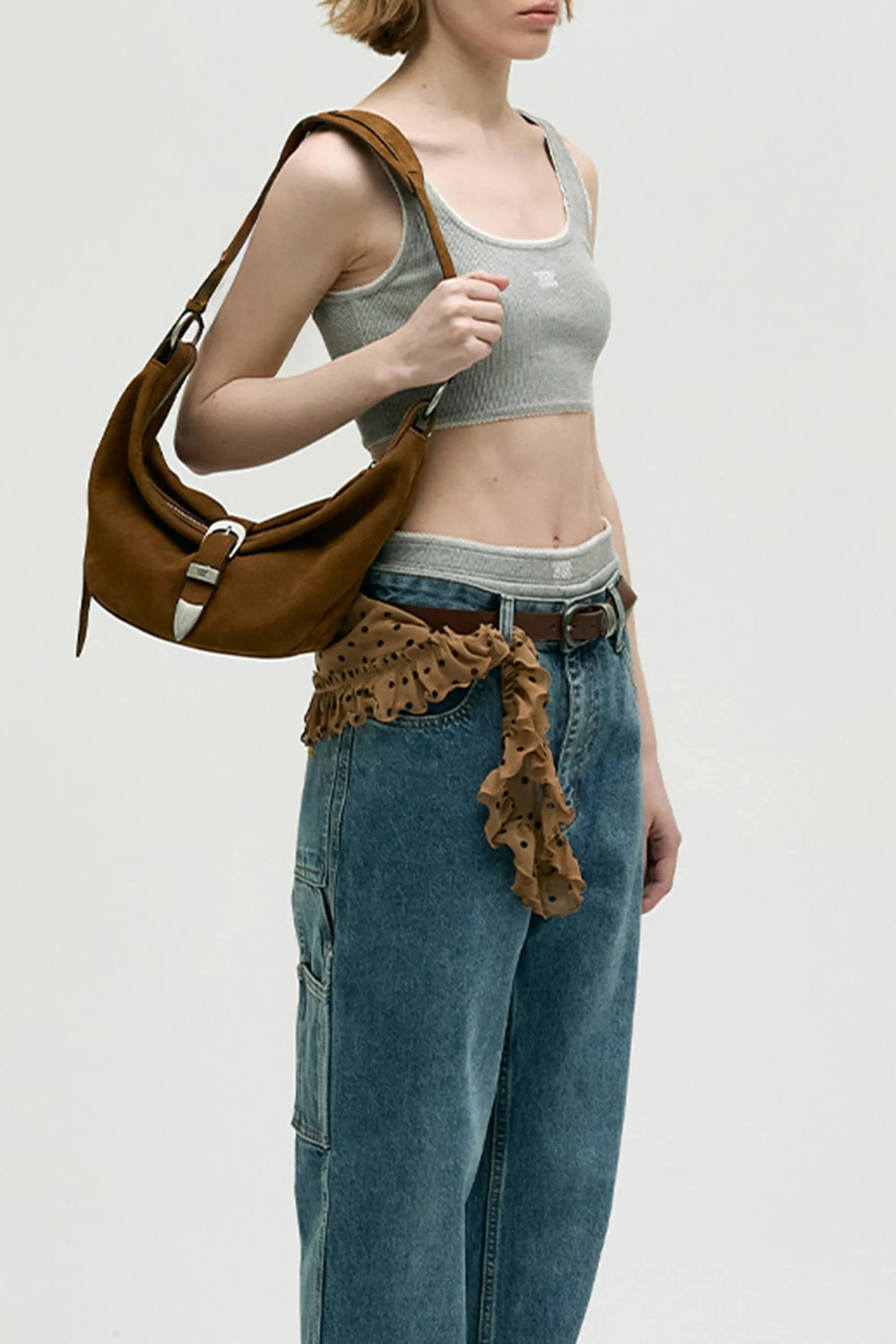 Belted Hobo Medium Bag sold by Hills Dry Goods product image thumbnail 5