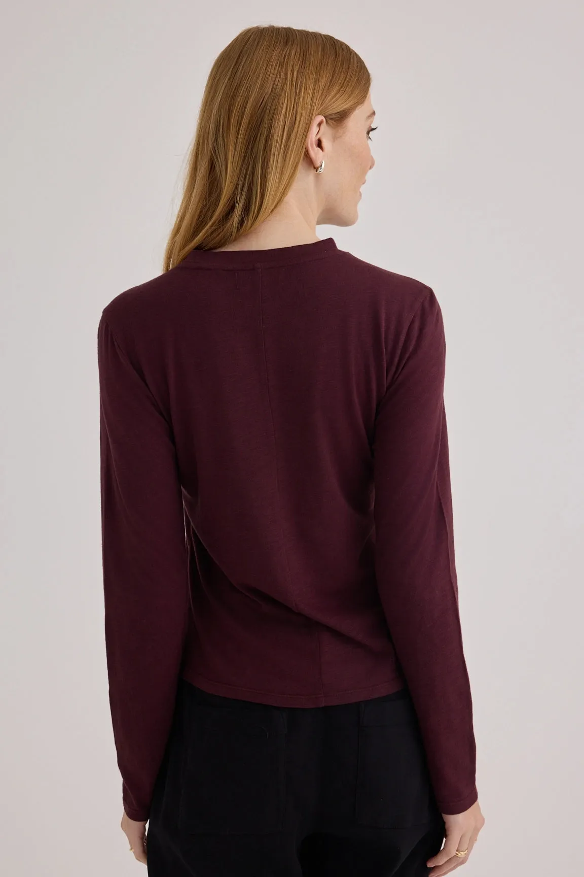 Long Sleeve Crew Tee sold by Hills Dry Goods product image thumbnail 3