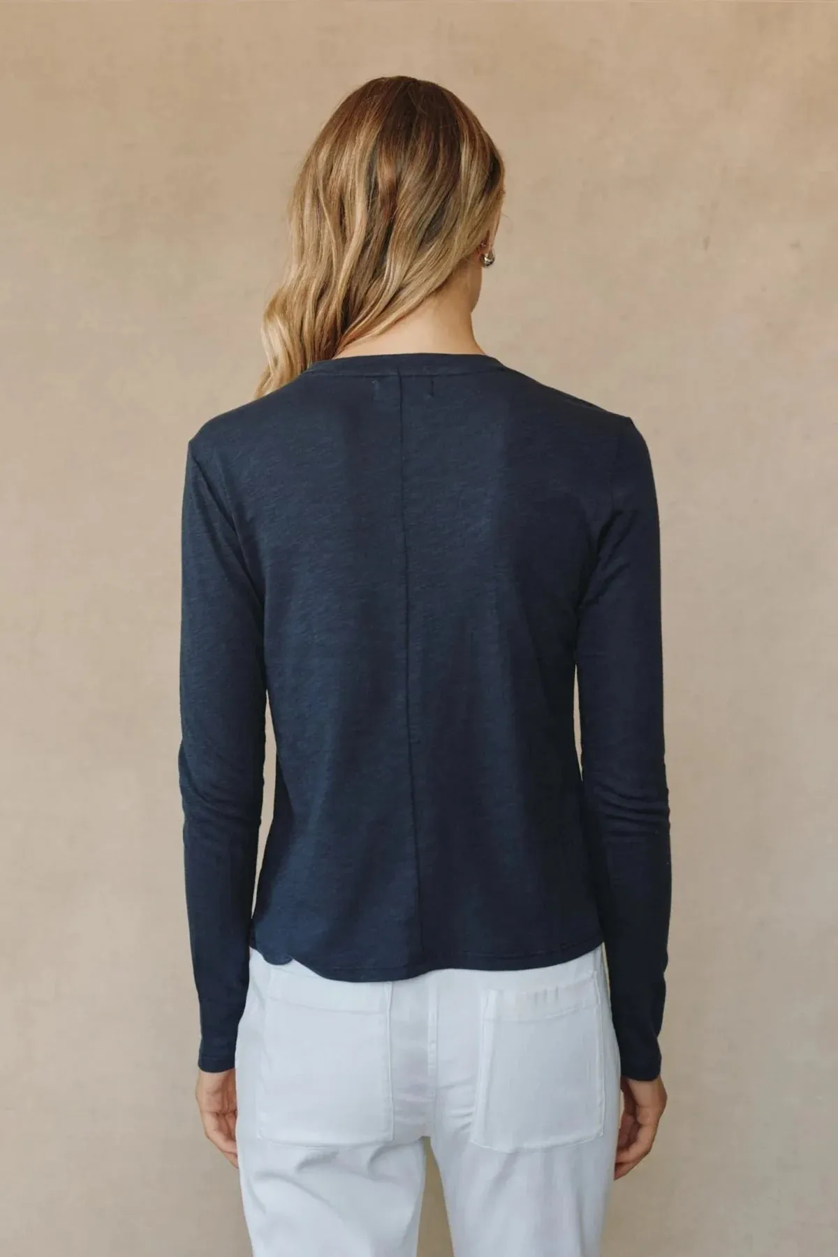 Long Sleeve Crew Tee sold by Hills Dry Goods product image thumbnail 4