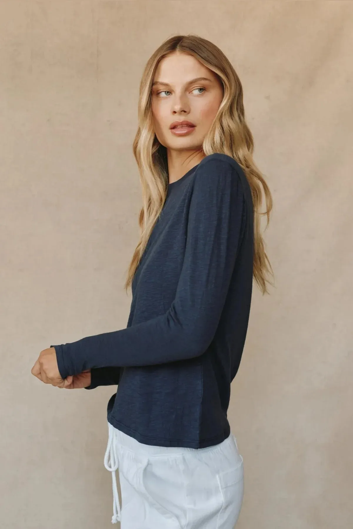 Long Sleeve Crew Tee sold by Hills Dry Goods product image thumbnail 3