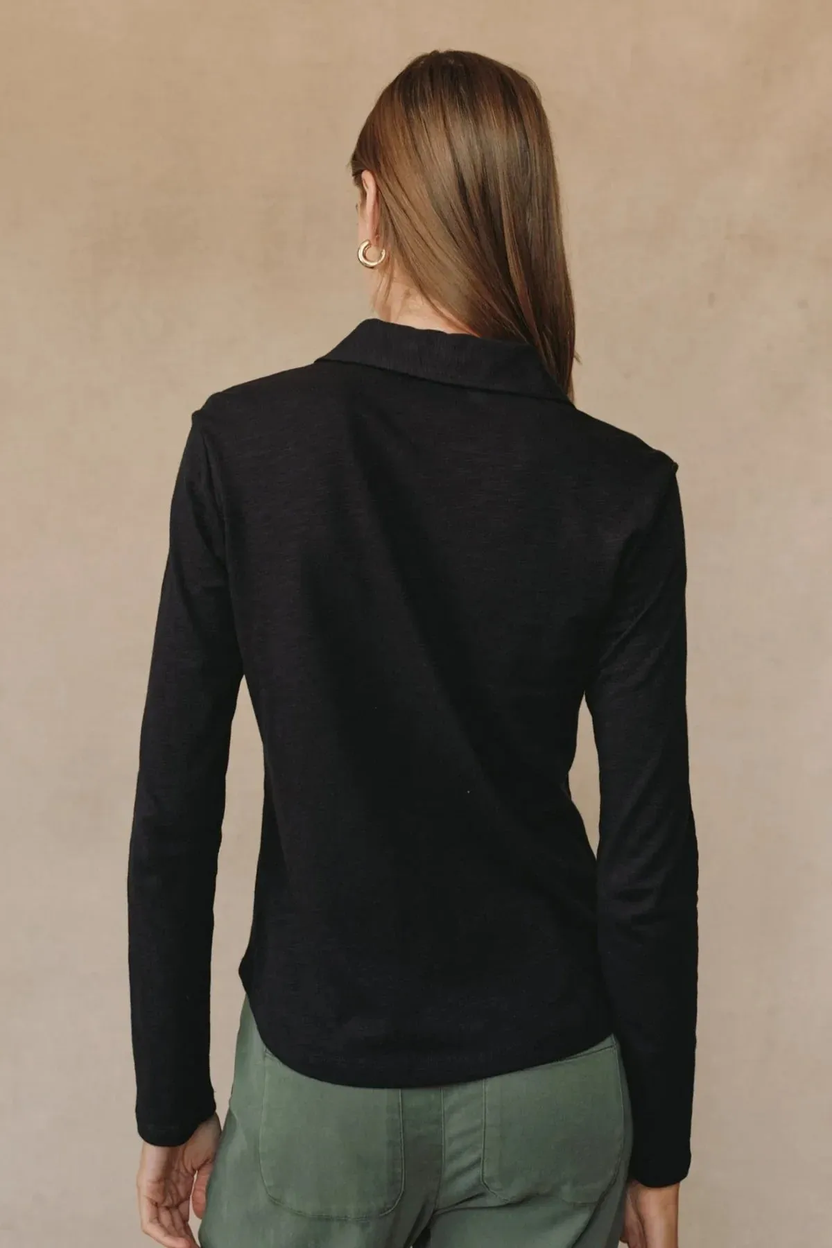 Long Sleeve Knit Button Down sold by Hills Dry Goods product image thumbnail 4