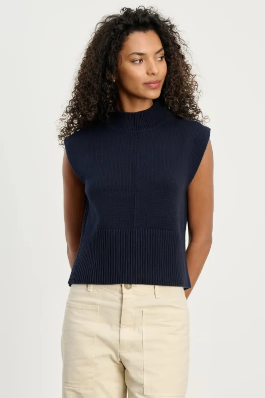 Electra Cotton Cashmere Sweater Vest sold by Hills Dry Goods