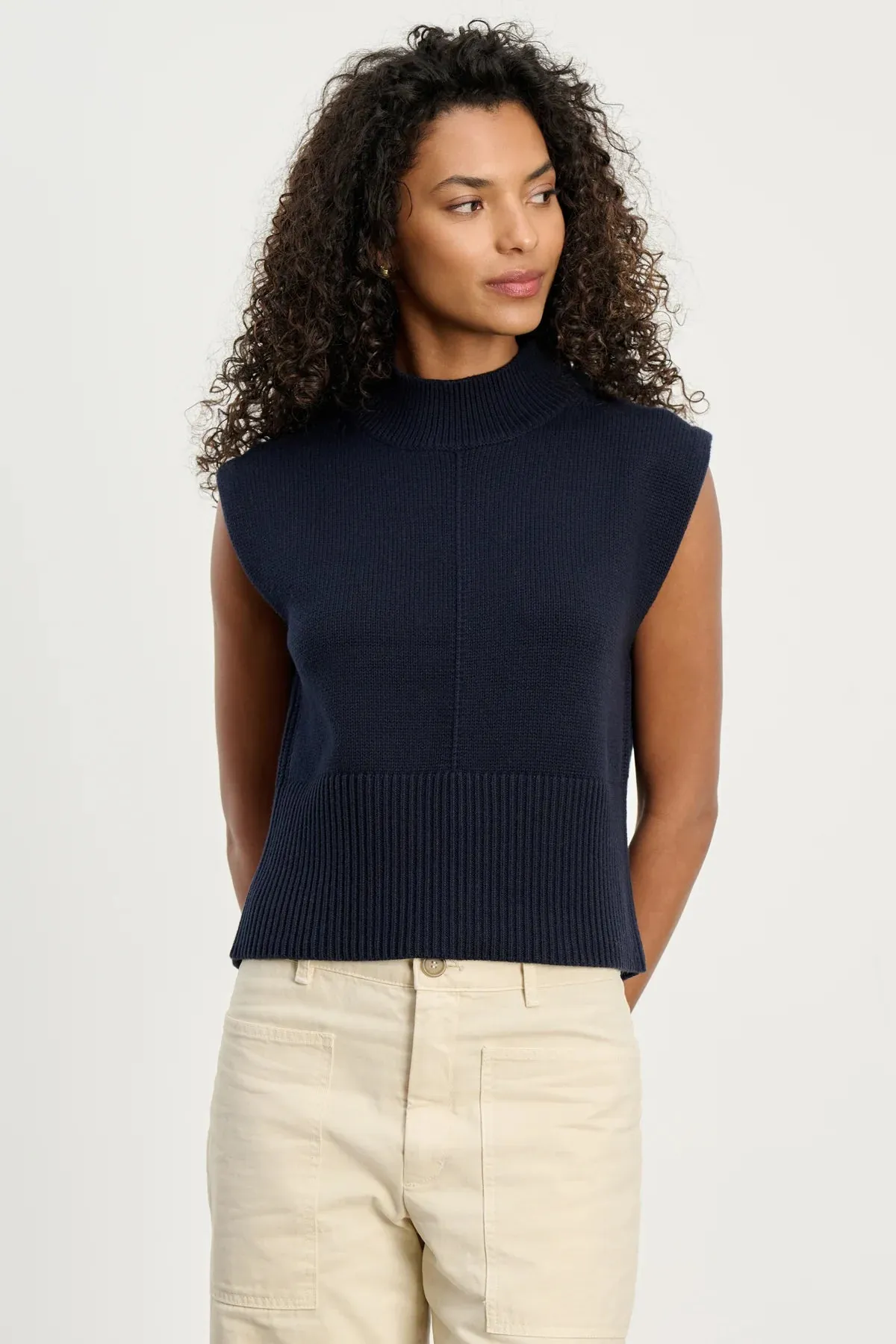 Electra Cotton Cashmere Sweater Vest sold by Hills Dry Goods