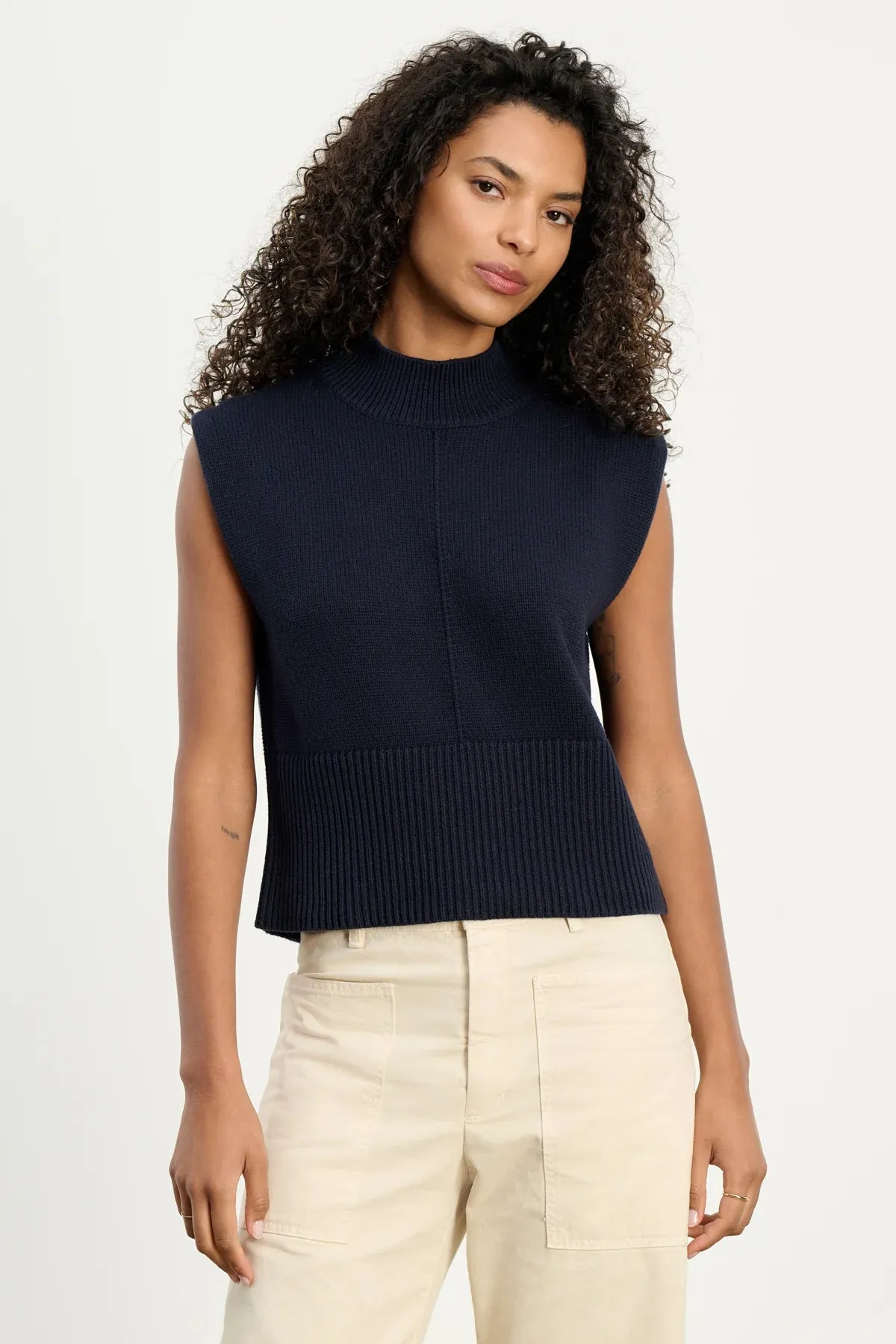 Electra Cotton Cashmere Sweater Vest sold by Hills Dry Goods product image thumbnail 2