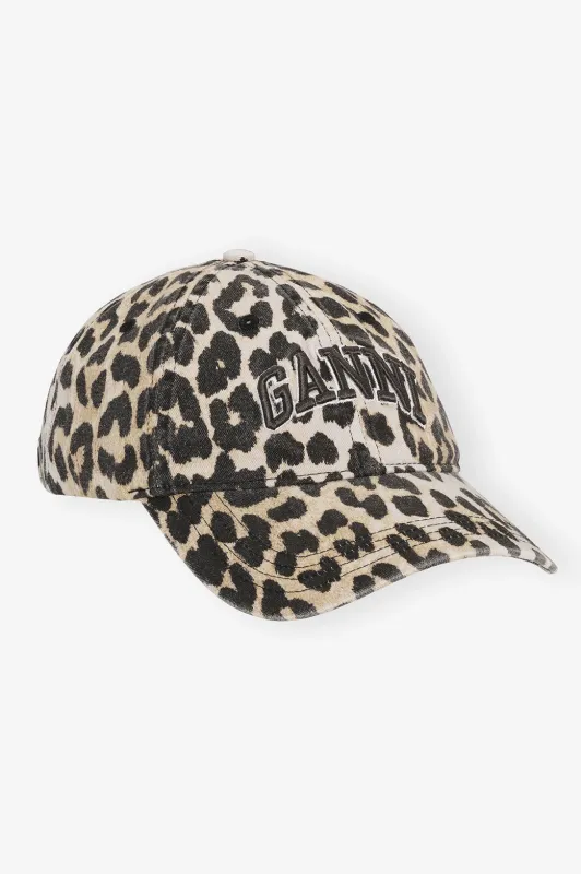 Leopard Canvas Cap sold by Hills Dry Goods