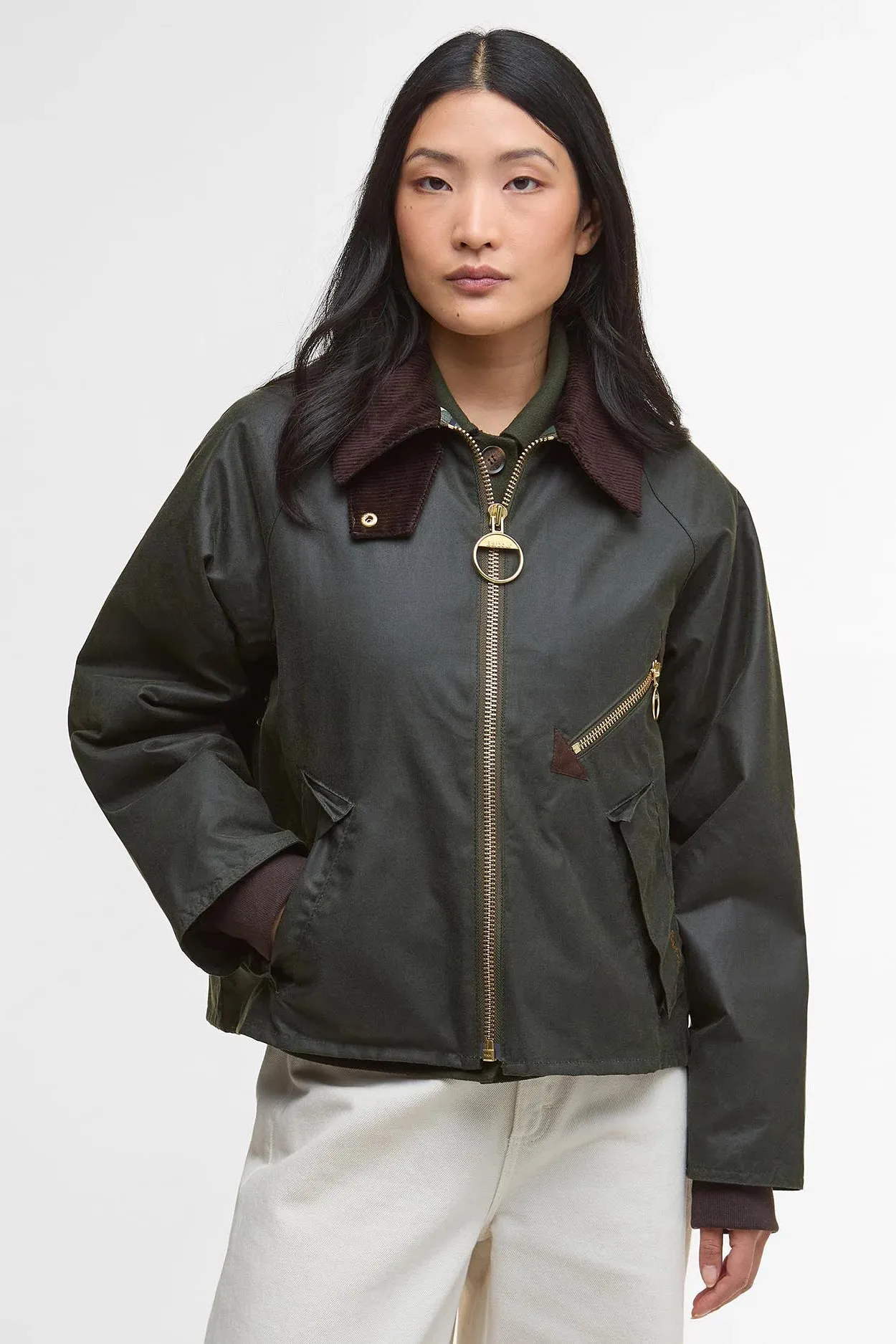 Arlene Waxed Jacket sold by Hills Dry Goods