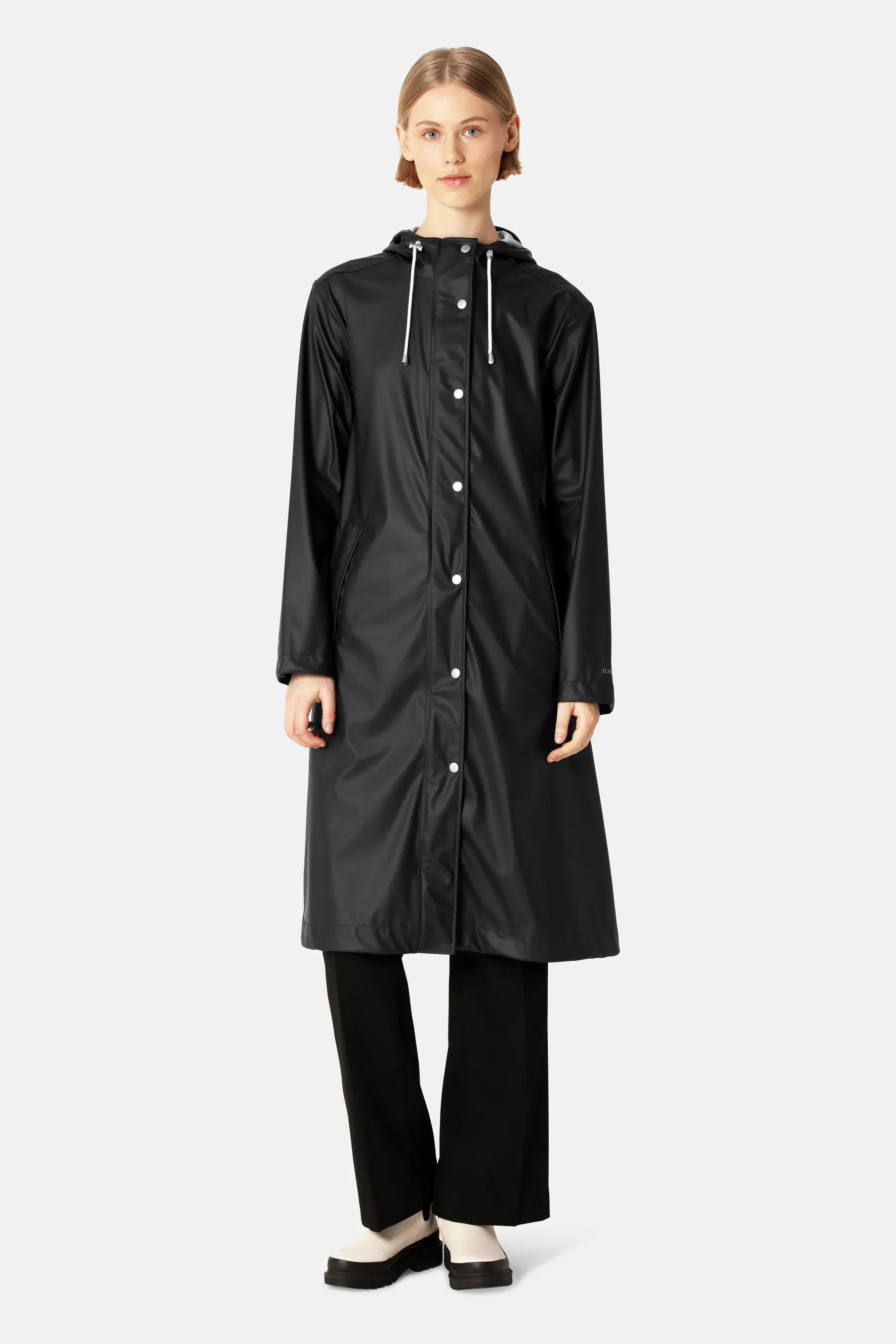 Long Rain Jacket sold by Hills Dry Goods