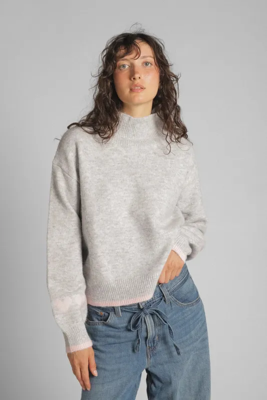 Macy Eco Mockneck sold by Hills Dry Goods