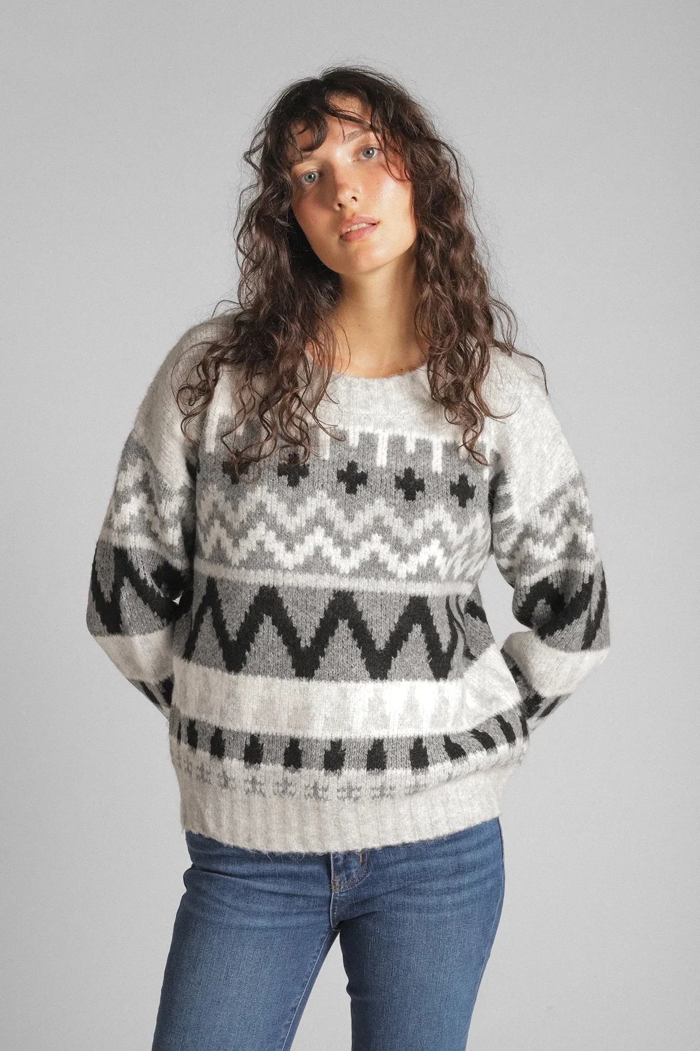 Landen Crewneck Pullover sold by Hills Dry Goods