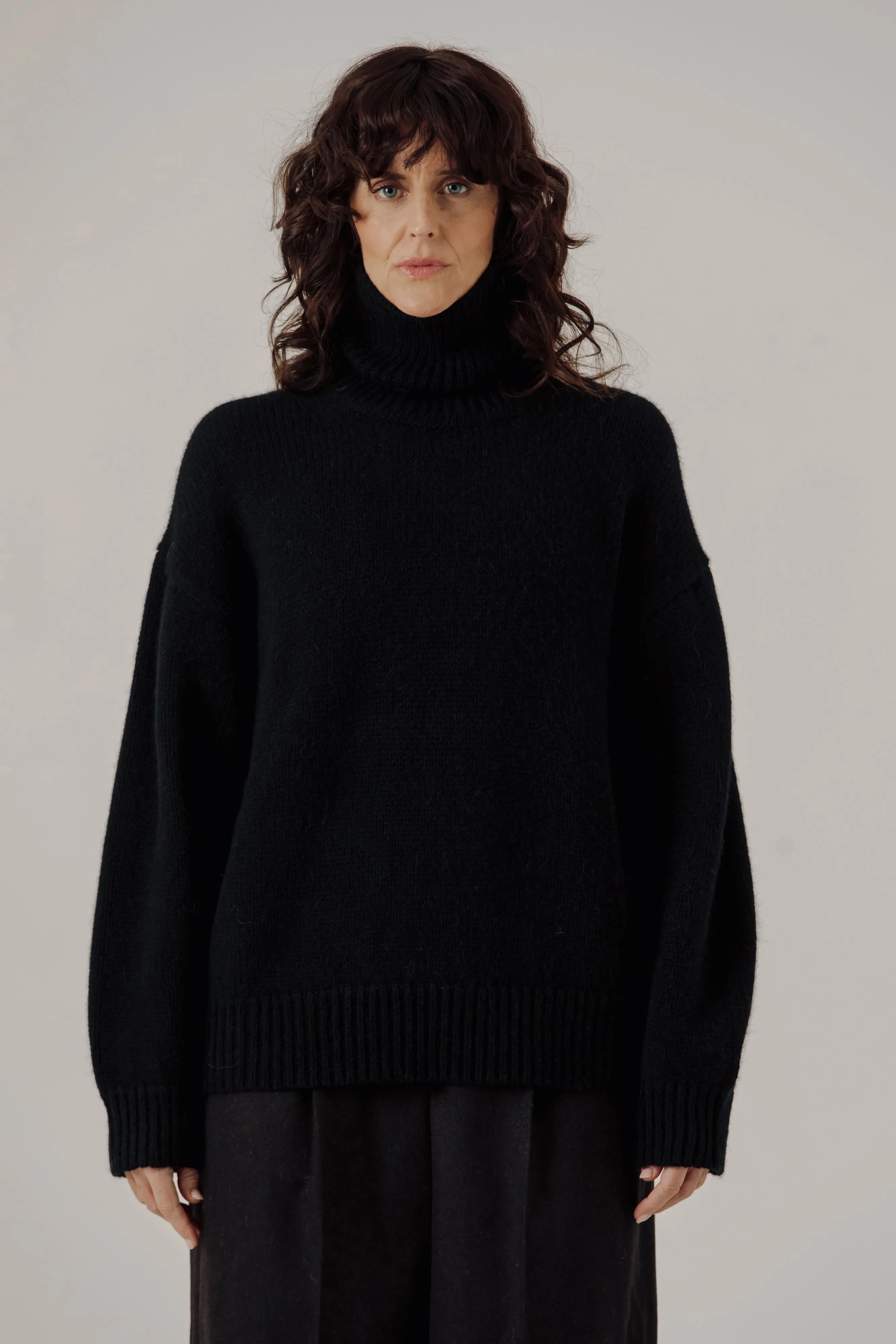 Alpaca Heritage Turtleneck sold by Hills Dry Goods