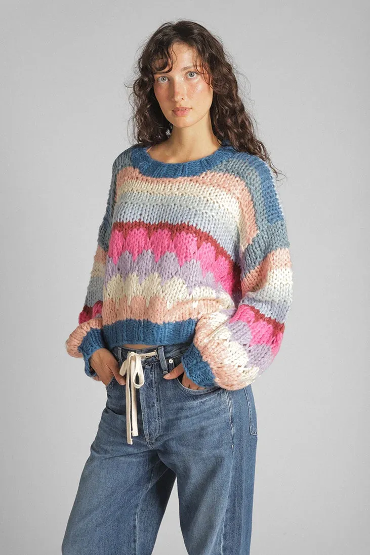 Hannah Handmade Crewneck Pullover sold by Hills Dry Goods