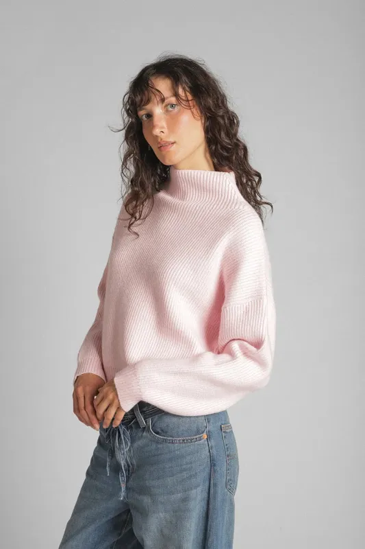 Evolete Mockneck Sweater sold by Hills Dry Goods