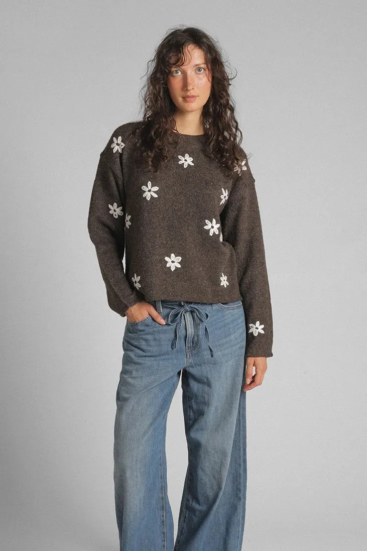 Aiden Daisy Crewneck Pullover sold by Hills Dry Goods product image thumbnail 3