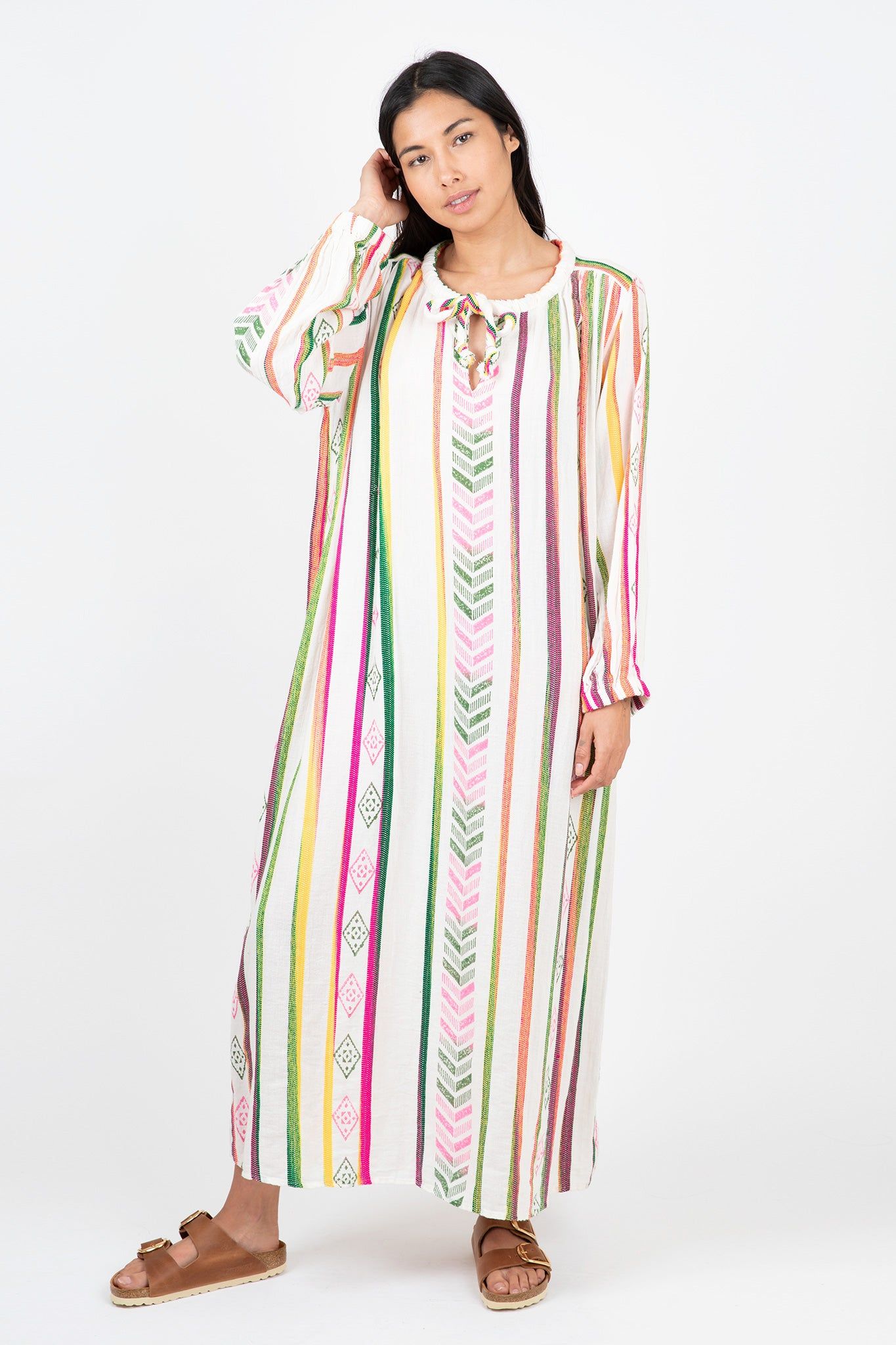Peyton Jacquard Maxi Dress sold by Hills Dry Goods product image thumbnail 2