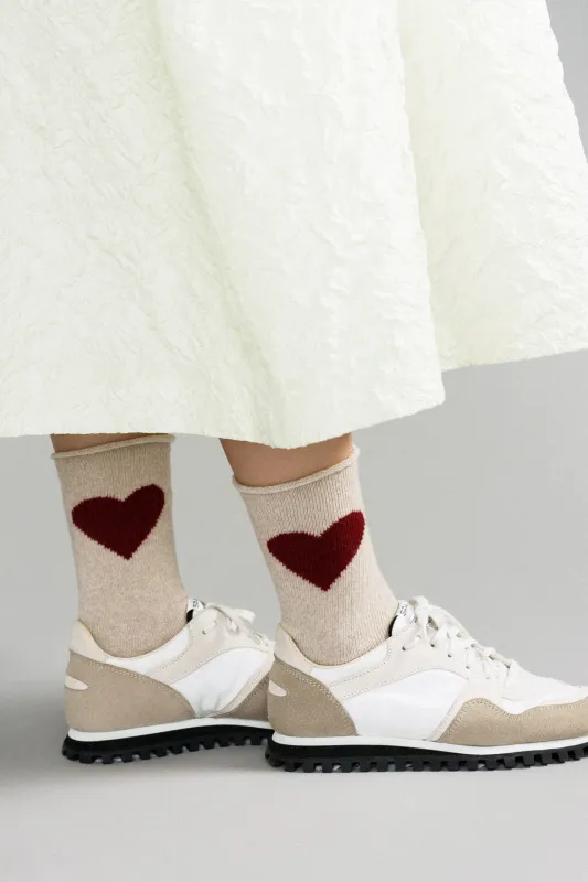 Love Cashmere Crew sold by Hills Dry Goods