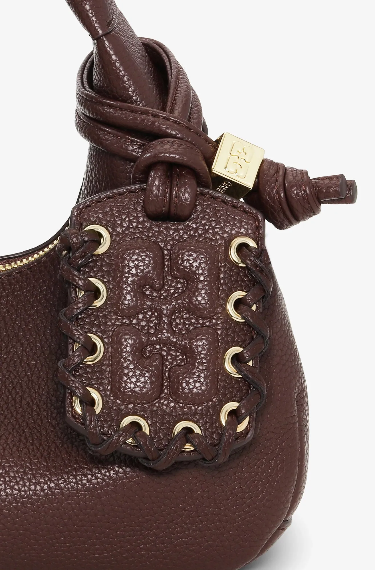 Brown Mini Hobo Bag sold by Hills Dry Goods product image thumbnail 5