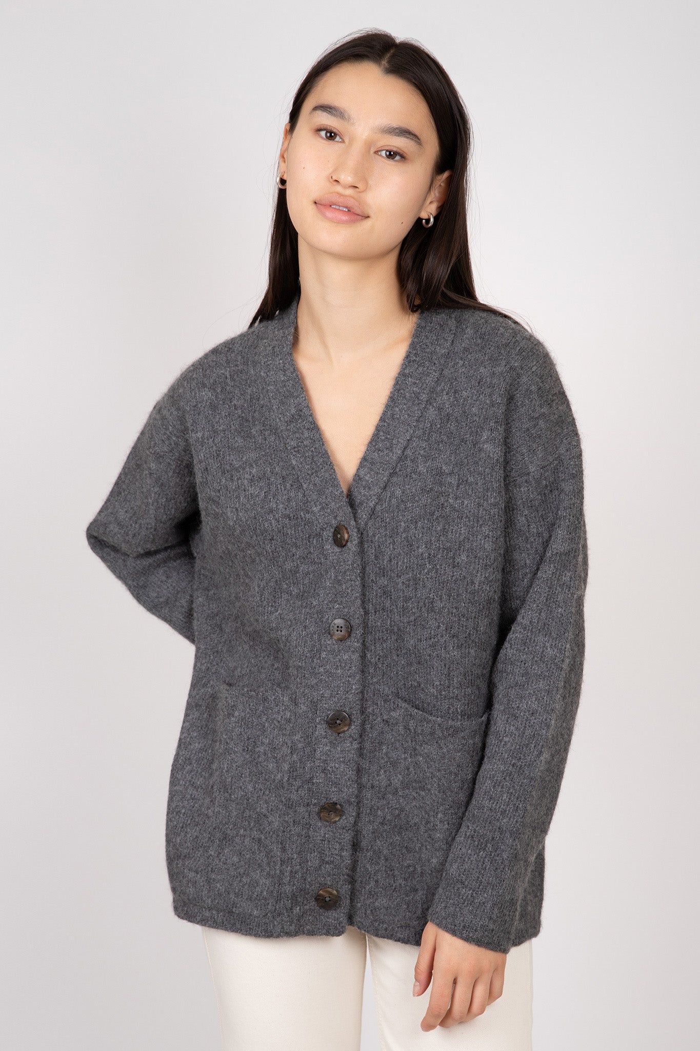 Alpaca Harvest Cardigan sold by Hills Dry Goods
