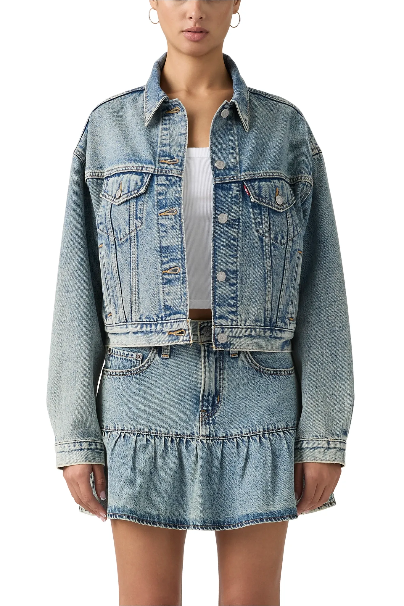Shrunken 90s Trucker Jacket sold by Hills Dry Goods