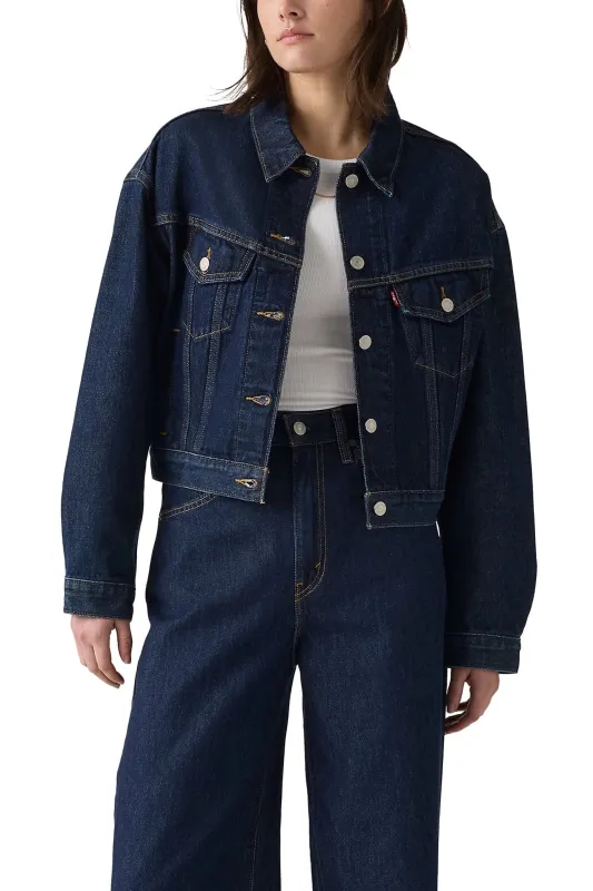 Shrunken 90s Trucker Jacket sold by Hills Dry Goods