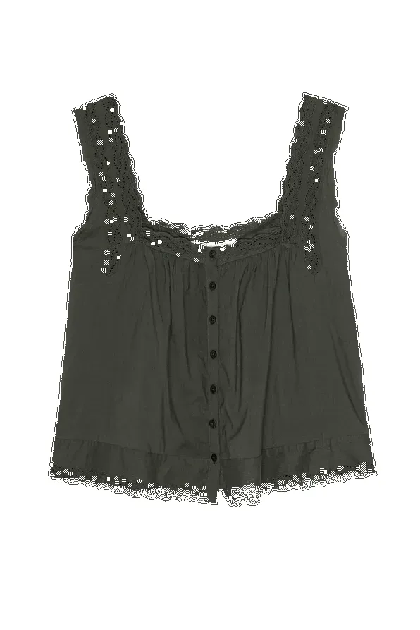 The Eyelet Tank sold by Hills Dry Goods product image thumbnail 5