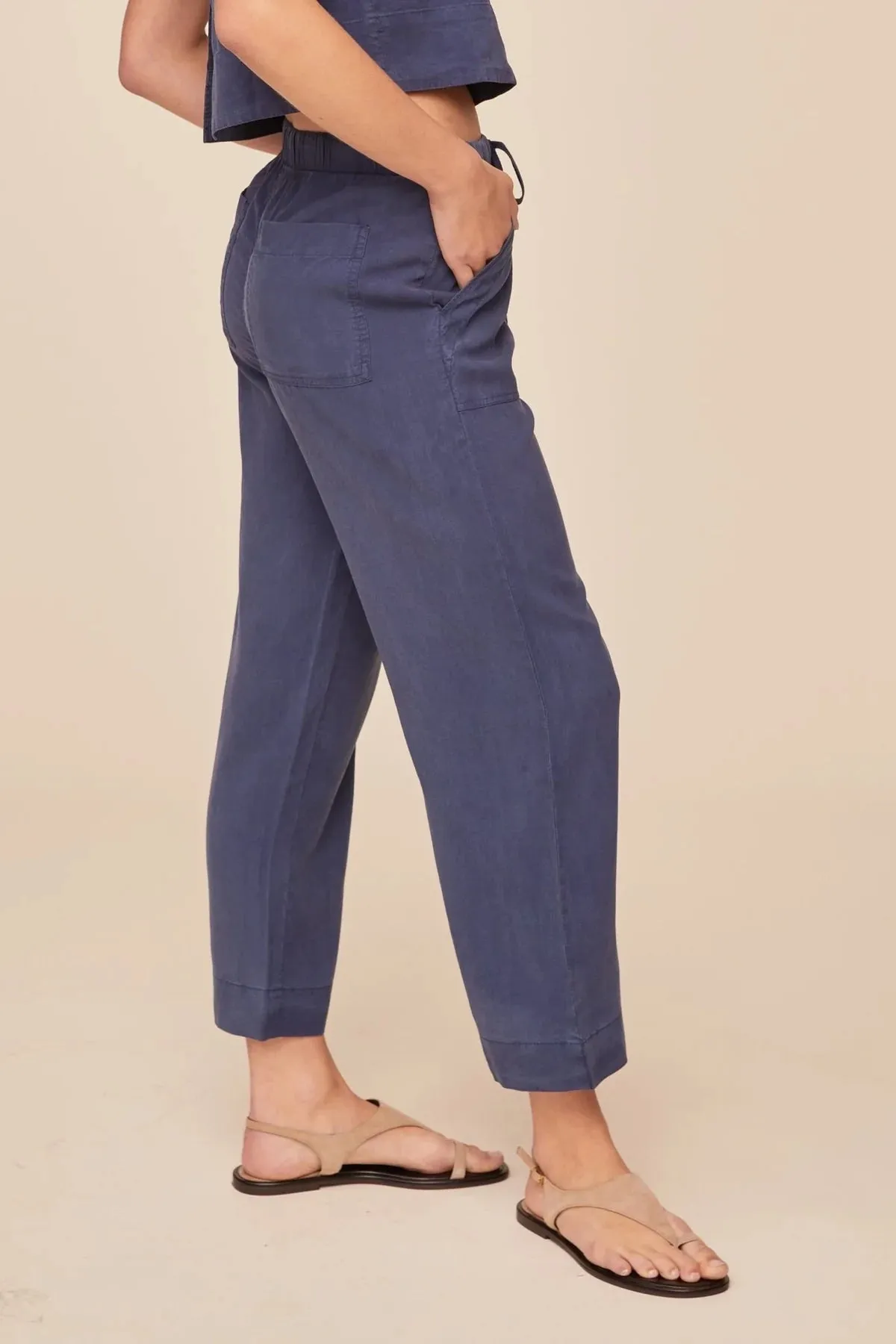 Easy Pocket Wide Leg Crop sold by Hills Dry Goods product image thumbnail 3