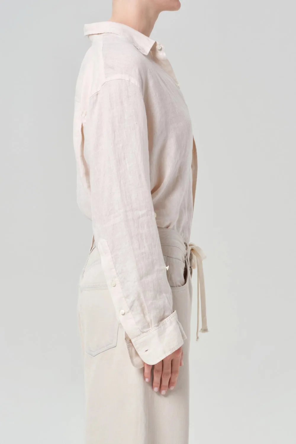 Kayla Shrunken Shirt sold by Hills Dry Goods product image thumbnail 2