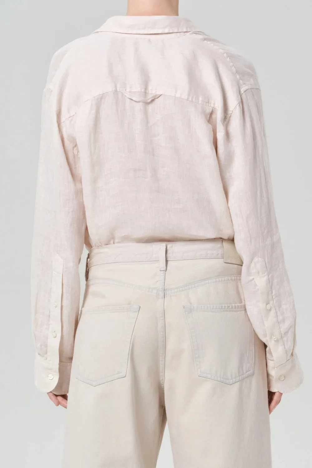 Kayla Shrunken Shirt sold by Hills Dry Goods product image thumbnail 3