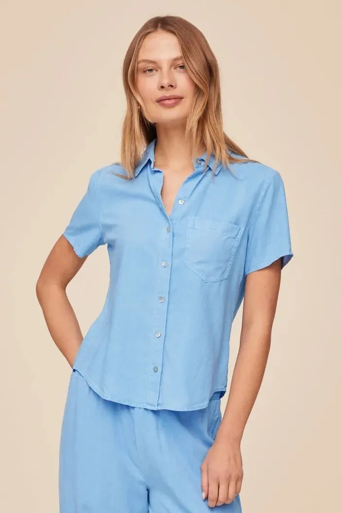 Short Sleeve Pocket Button Down Shirt sold by Hills Dry Goods