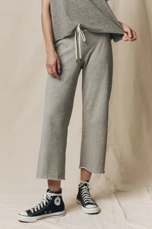 The Wide Crop Sweatpant sold by Hills Dry Goods
