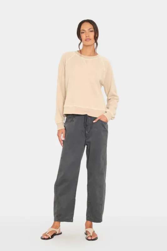 Carbon Baxter Twill Pant made by XiRENA