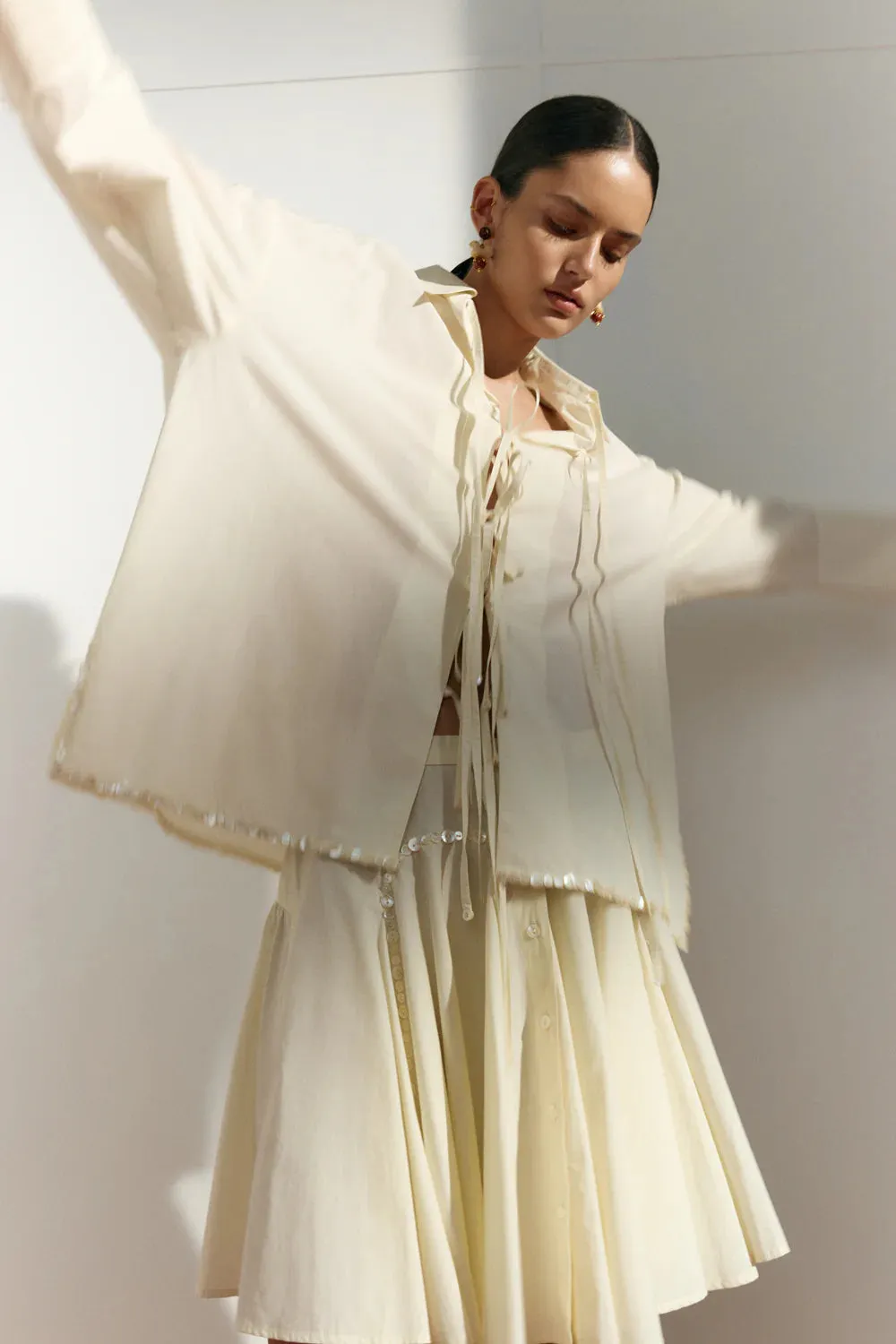 Shoelace Shirt sold by Hills Dry Goods product image thumbnail 4