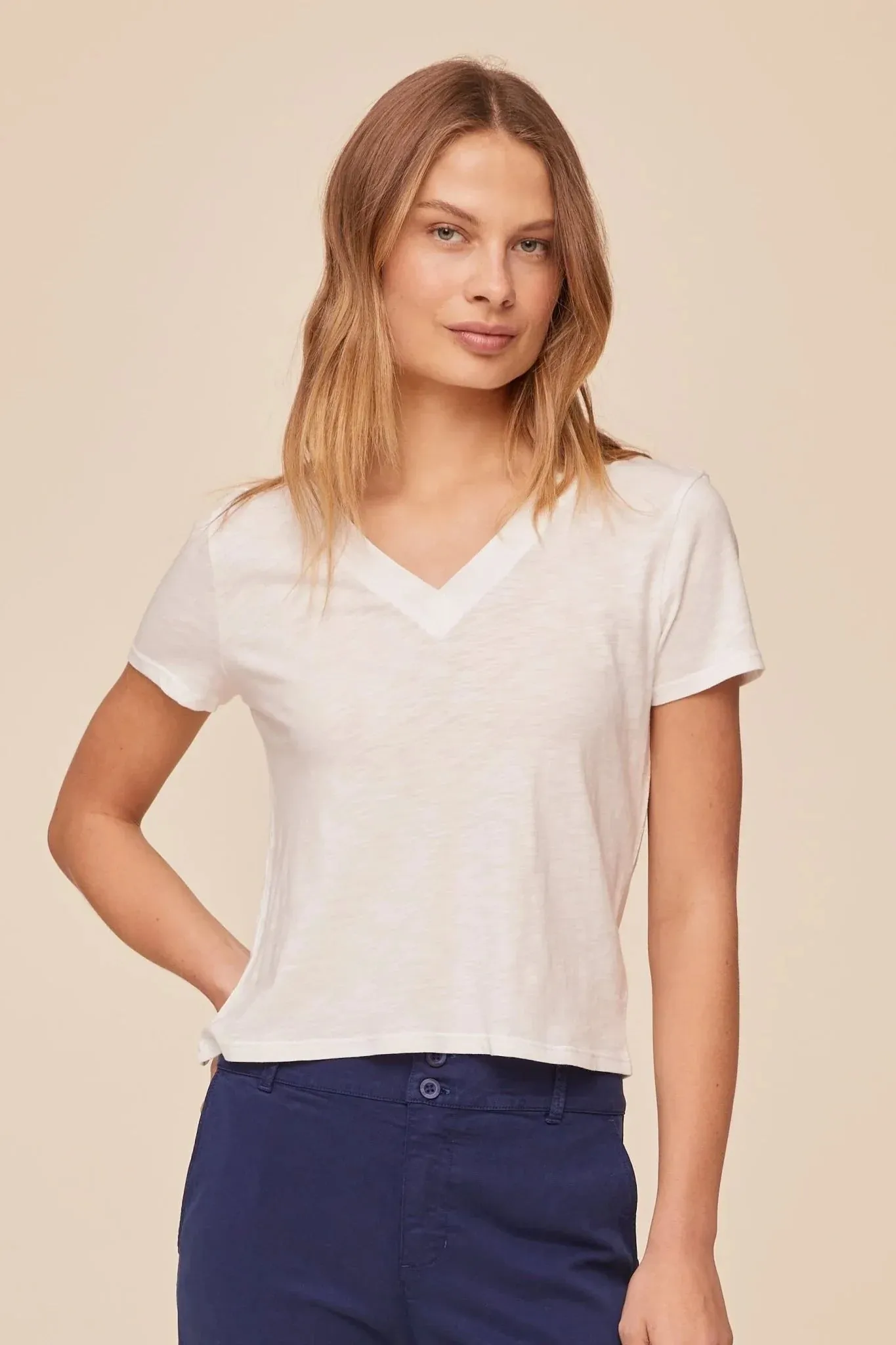 V Neck Tee sold by Hills Dry Goods
