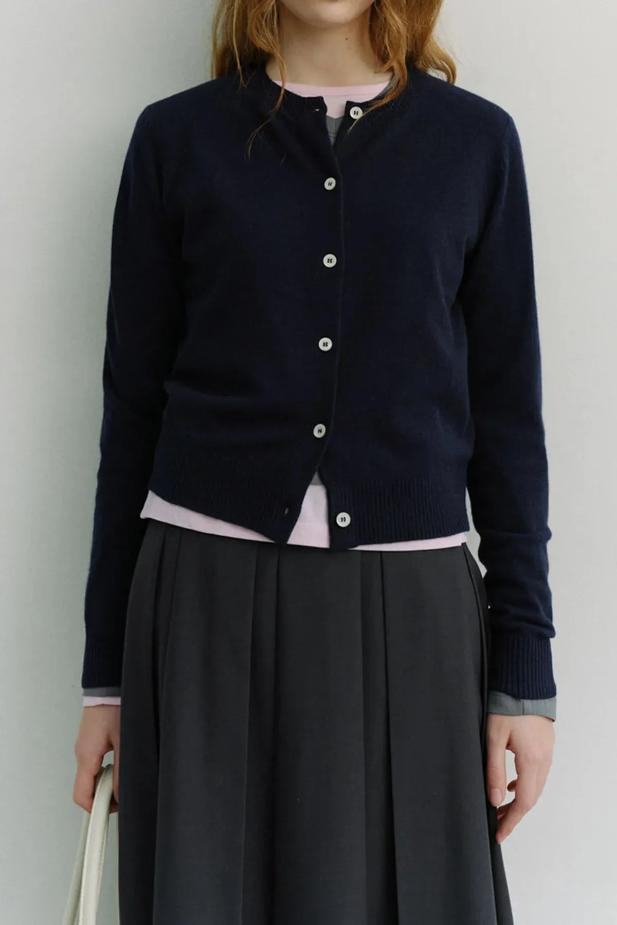 Essential Crewneck Knit Cardigan sold by Hills Dry Goods product image thumbnail 2