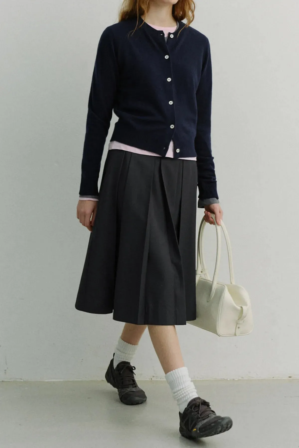 Essential Crewneck Knit Cardigan sold by Hills Dry Goods product image thumbnail 3