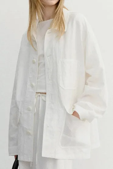 Unisex Cotton Chore Jacket sold by Hills Dry Goods product image thumbnail 2