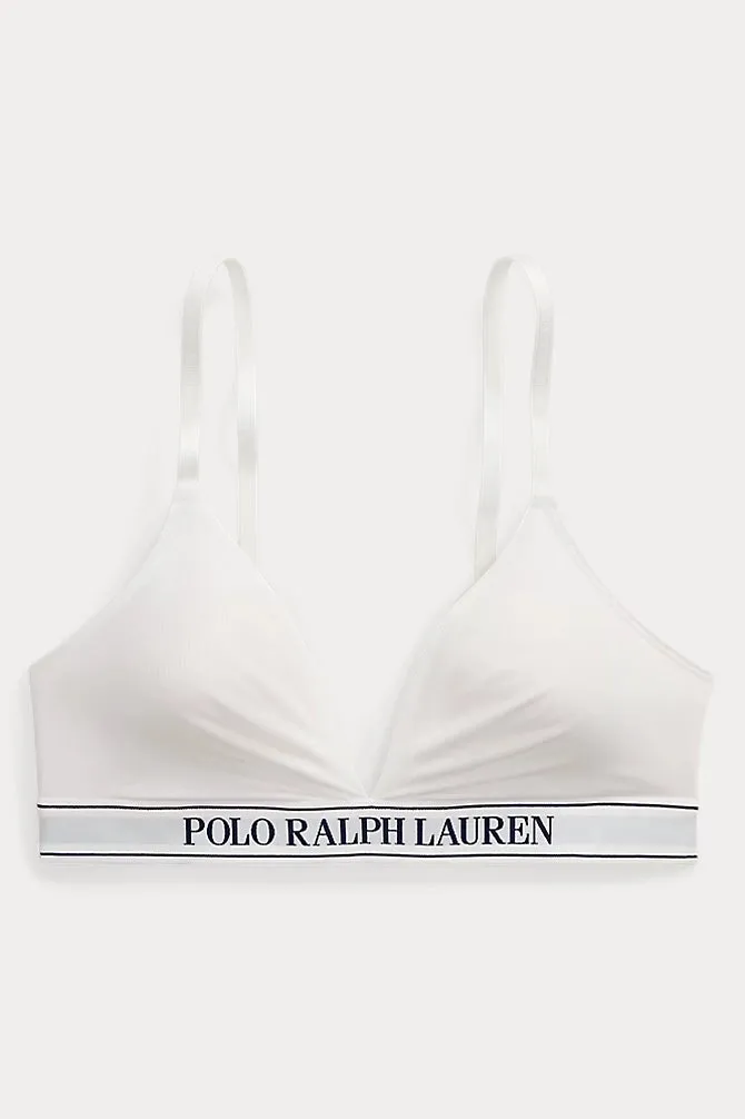 Triangle Logo Bralette sold by Hills Dry Goods