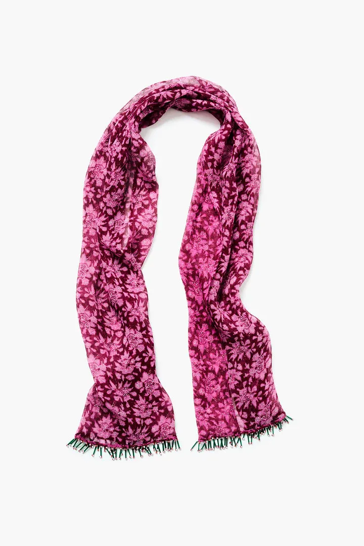 Beaded Silk Scarf sold by Hills Dry Goods