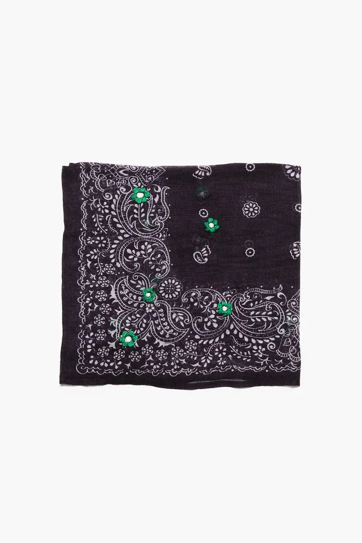 Daisy Embroidered Bandana sold by Hills Dry Goods product image thumbnail 2