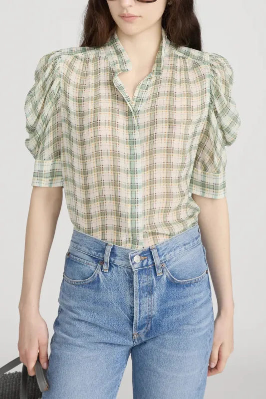The Gillian Top made by Frame Denim