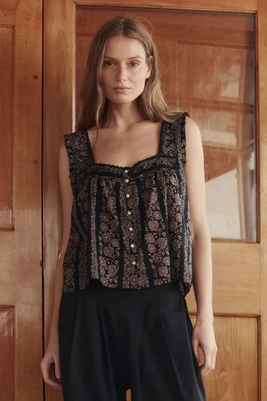 The Victorian Pleat Tank made by THE GREAT.
