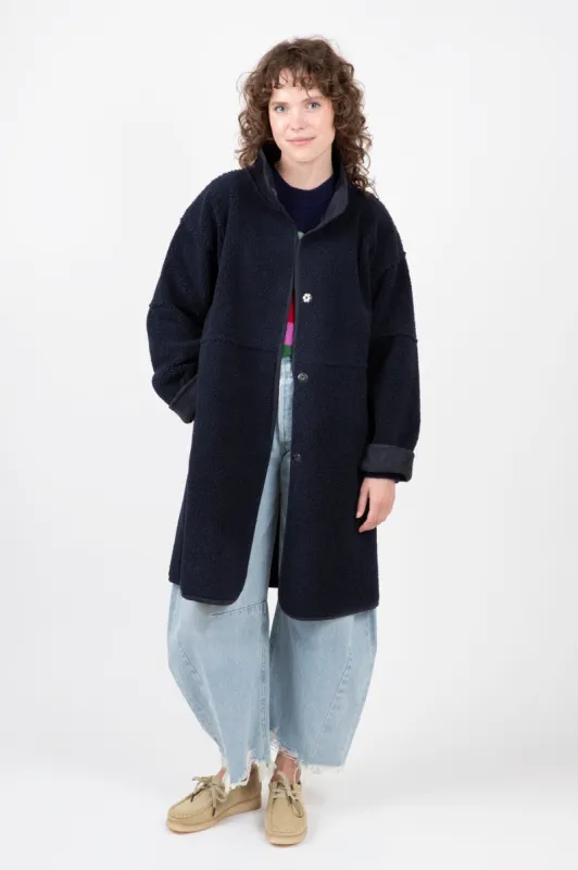 Cara Lux Sherpa Long Jacket sold by Hills Dry Goods