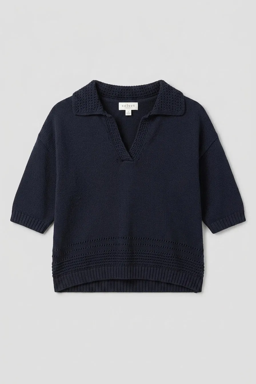 Winslow Sweater Polo sold by Hills Dry Goods