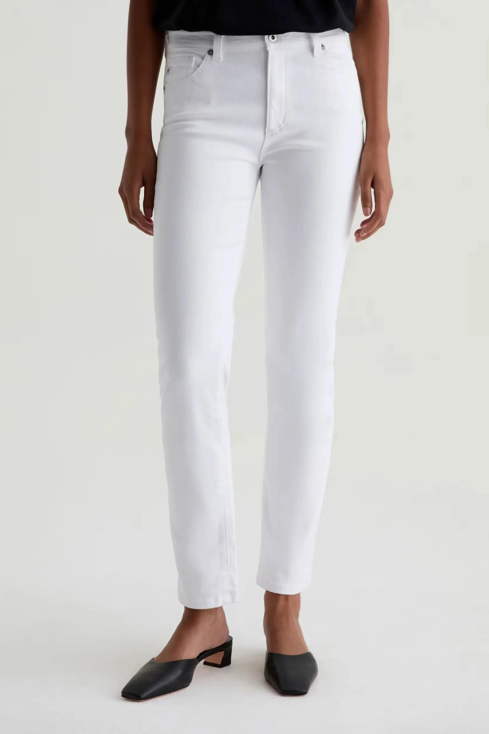 Mari Mid-Rise Straight sold by Hills Dry Goods