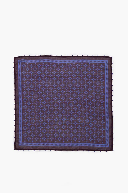 Beaded Floral Bandana made by Chan Luu