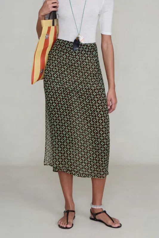 Chiffon Wrap Skirt made by Chan Luu